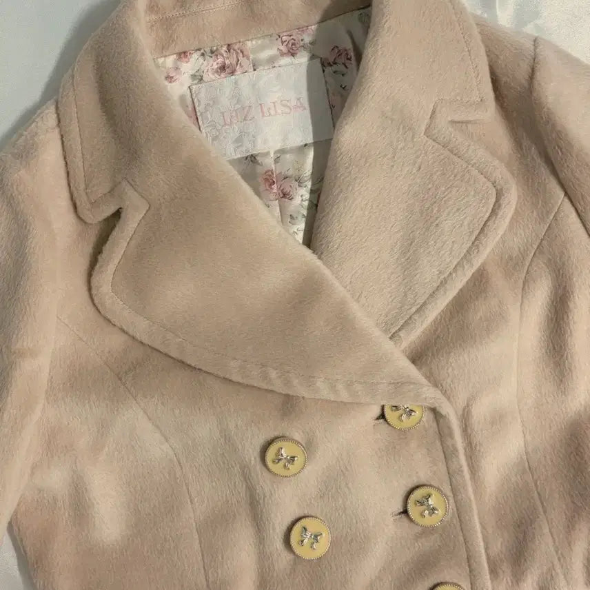 [BUNJANG] Liz Lisa Pink Lace Coat / 리즈리사 코트 핑크 레이스 히메갸루 로리타 라떼갸루 양산형