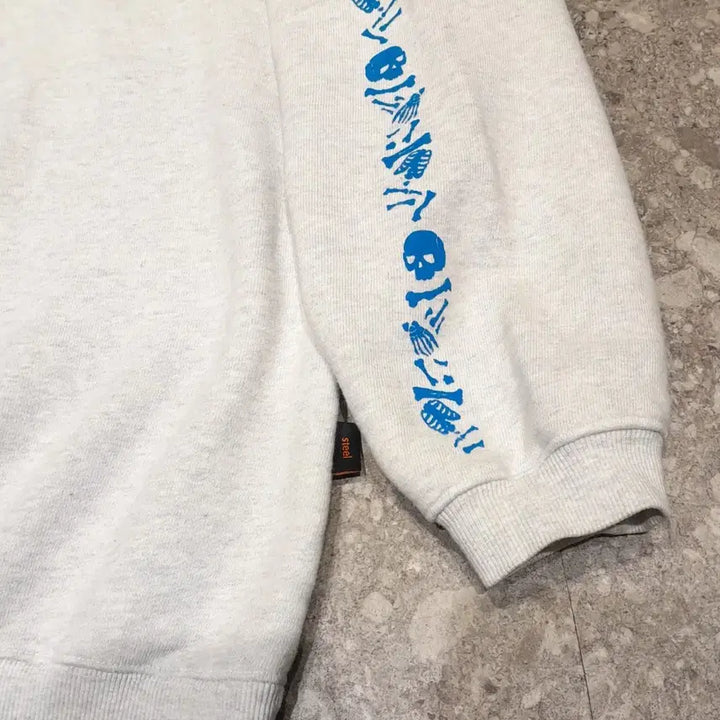[BUNJANG] Steel Wheels Bon Sweatshirt Ash Gray (L) / 스틸휠즈 본 스웻셔츠 에쉬그레이 (L)