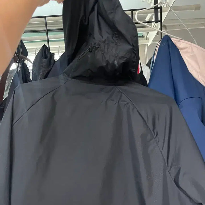 [BUNJANG] Nike Black Windbreaker Jacket / 나이키 블랙 바람막이 자켓 러닝용