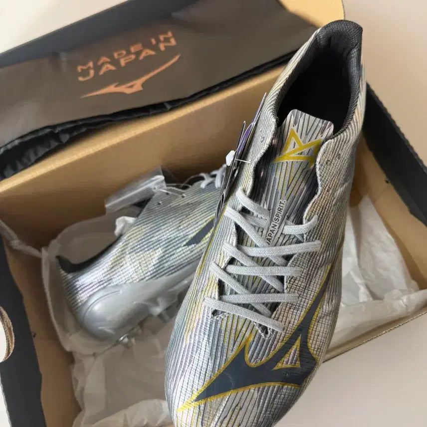 [BUNJANG] Mizuno Platinum Alpha 2 Japan MIX Football Cleats / 미즈노 플레티넘 알파2 재팬 MIX 275 새상품 팝니다