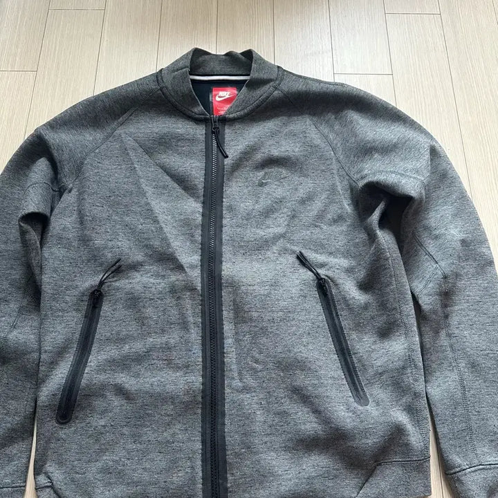 [BUNJANG] Nike Tech Pack Varsity Jacket Gray L / 나이키/테크팩 바시티 자켓/그레이/L