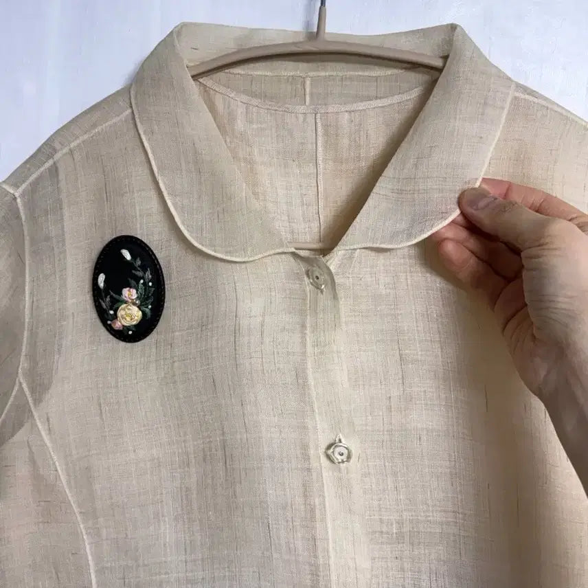 [BUNJANG] Custom Ramie Hanbok Set: Jeogori and Dress / (맞춤) 모시 저고리, 원피스 한복 세트