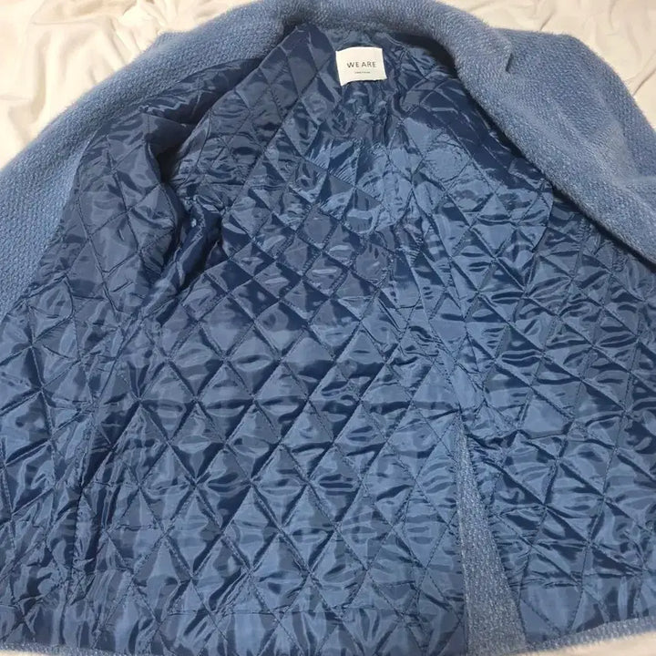 [BUNJANG] WEARE Blue Tweed Jacket / 블루 트위드 자켓