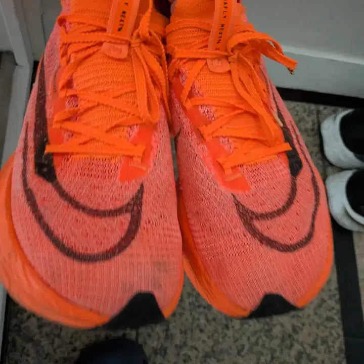 [BUNJANG] Nike Air Zoom Alphafly NEXT% 2 Total Orange Running Shoes / 나이키 에어 줌 알파플라이 넥스트% 오렌지 260 러닝화