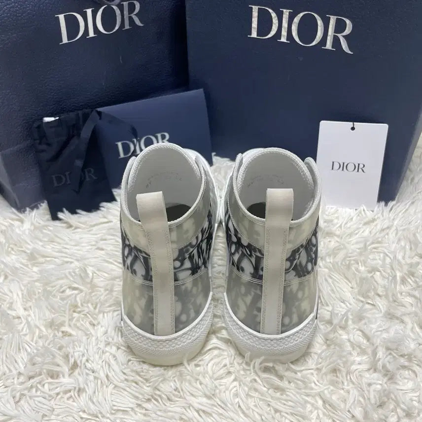 [BUNJANG] Dior B23 Oblique High Sneakers / [정품 42] 다올 B23 오블리크 하이 스니커즈