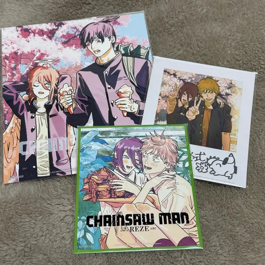 [BUNJANG] Chainsaw Man POB Bundle Set / (급처) 체인소맨 레제편 특전 일괄