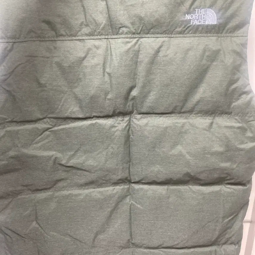 [BUNJANG] The North Face Padded Vest Olive / 노스페이스 패딩 조끼 카키 올리브색상