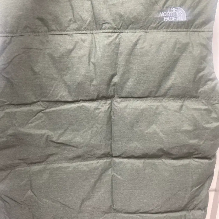 [BUNJANG] The North Face Padded Vest Olive / 노스페이스 패딩 조끼 카키 올리브색상