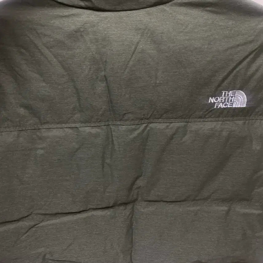 [BUNJANG] The North Face Padded Vest Olive / 노스페이스 패딩 조끼 카키 올리브색상