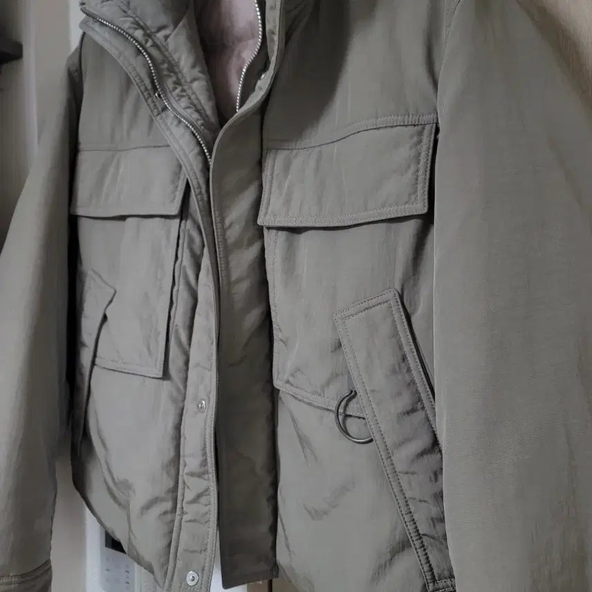 [BUNJANG] Solid Homme 23FW 128 Goose Down Padded Jacket / [48]솔리드옴므 23FW 128패딩 구스다운 #우영미타임옴므125숏패딩