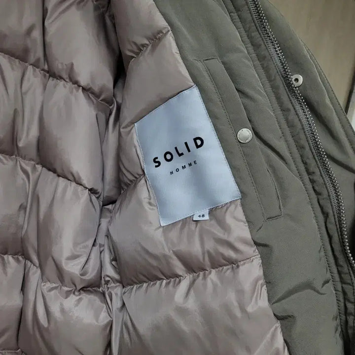 [BUNJANG] Solid Homme 23FW 128 Goose Down Padded Jacket / [48]솔리드옴므 23FW 128패딩 구스다운 #우영미타임옴므125숏패딩