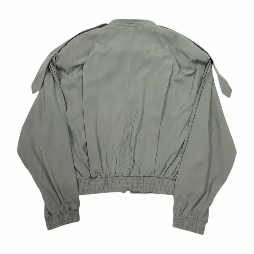 [BUNJANG] RECTO 80S Tuck Detail Disco Jumper Jacket Khaki S / RECTO 렉토 80S 턱 디테일 디스코 점퍼 변우석 자켓 카키 S