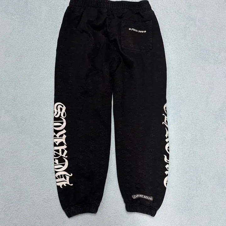 [BUNJANG] Chrome Hearts Black Jogger Pants / 크롬하츠 블랙 조거팬츠