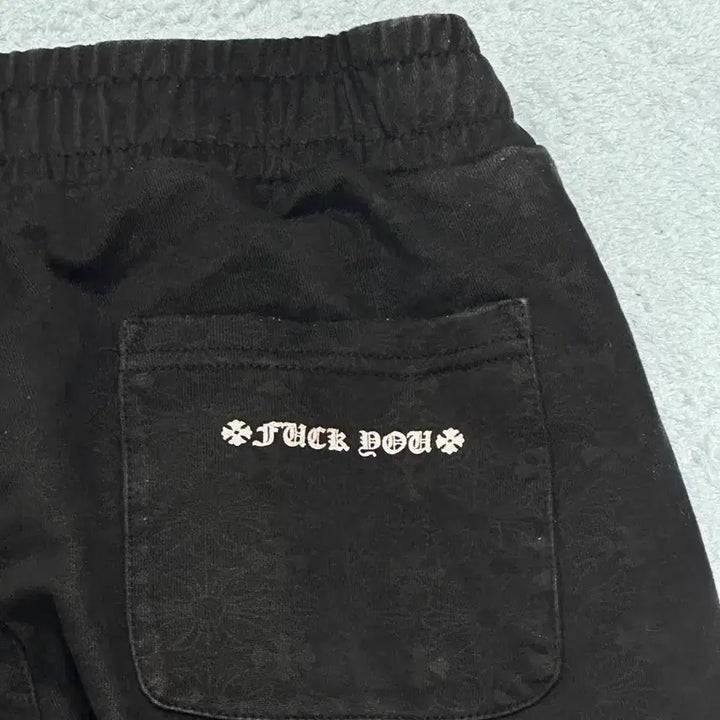 [BUNJANG] Chrome Hearts Black Jogger Pants / 크롬하츠 블랙 조거팬츠