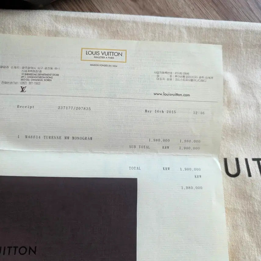 [BUNJANG] Louis Vuitton Turenne MM Monogram Shoulder Bag / 루이비통 튀렌느 mm모노그램 숄더백 가방