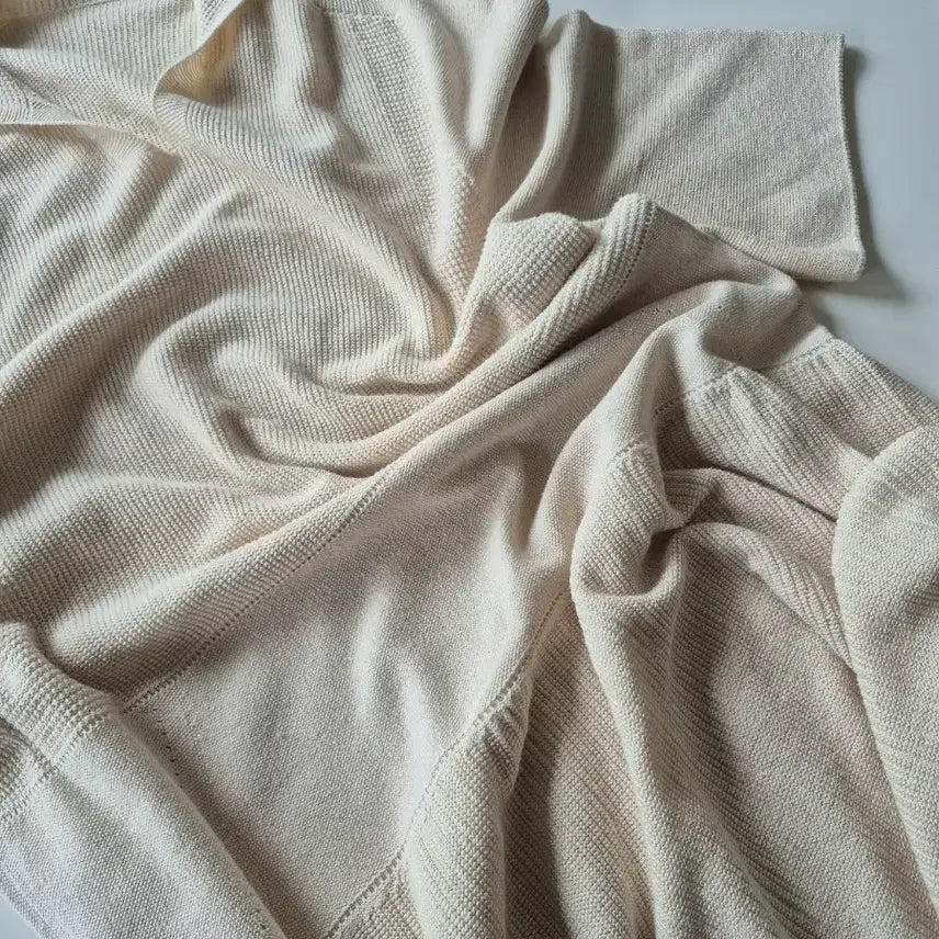 [BUNJANG] Crearettore Collar Knit Long Dress (Ivory) / 끄레아또레 카라넥 니트 롱원피스(SB8