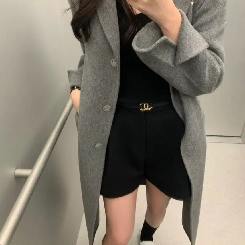 [BUNJANG] LE SSERAFIM Cashmere Coat / 르플레인 아뜰리에 캐시미어 코트