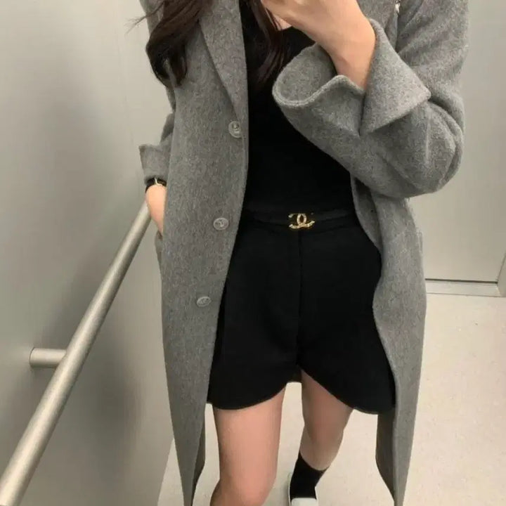 [BUNJANG] LE SSERAFIM Cashmere Coat / 르플레인 아뜰리에 캐시미어 코트