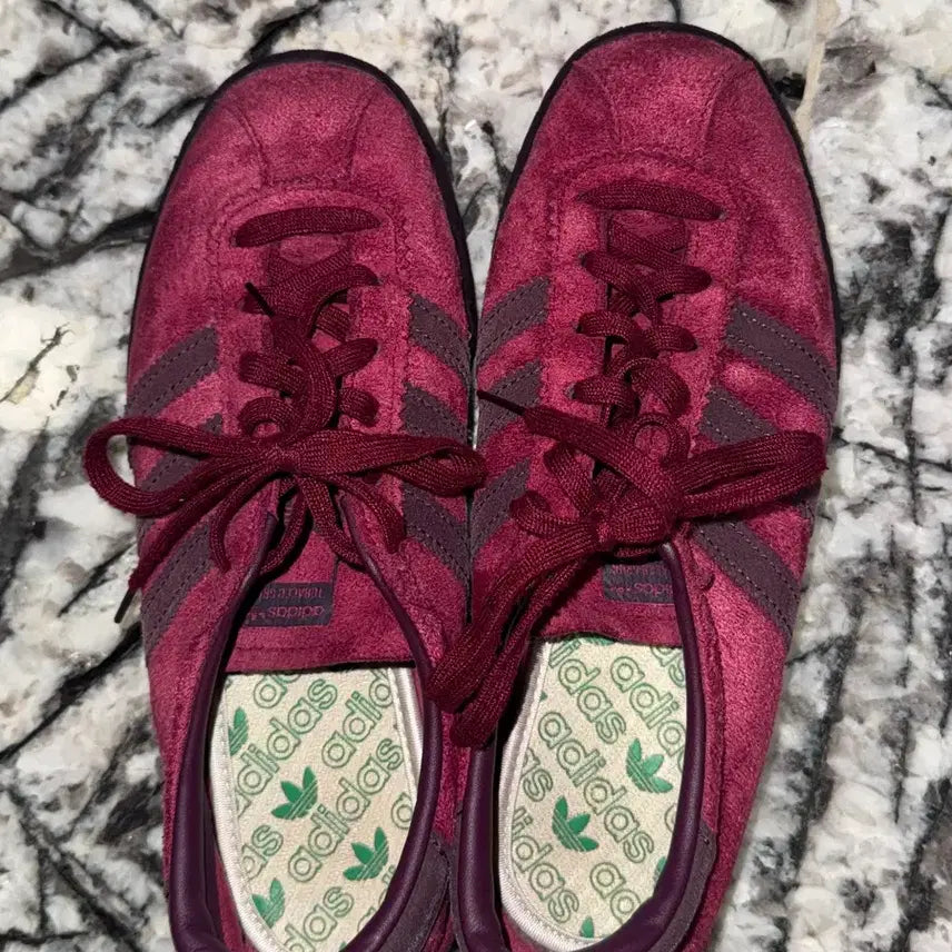 [BUNJANG] Adidas Tobacco Burgundy 230mm / 아디다스 토바코 버건디 230mm