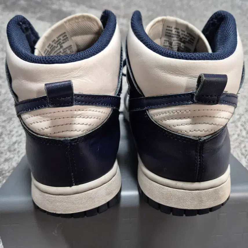 [BUNJANG] Nike Dunk High Retro Navy (275) / 나이키 덩크하이 레트로 네이비 275