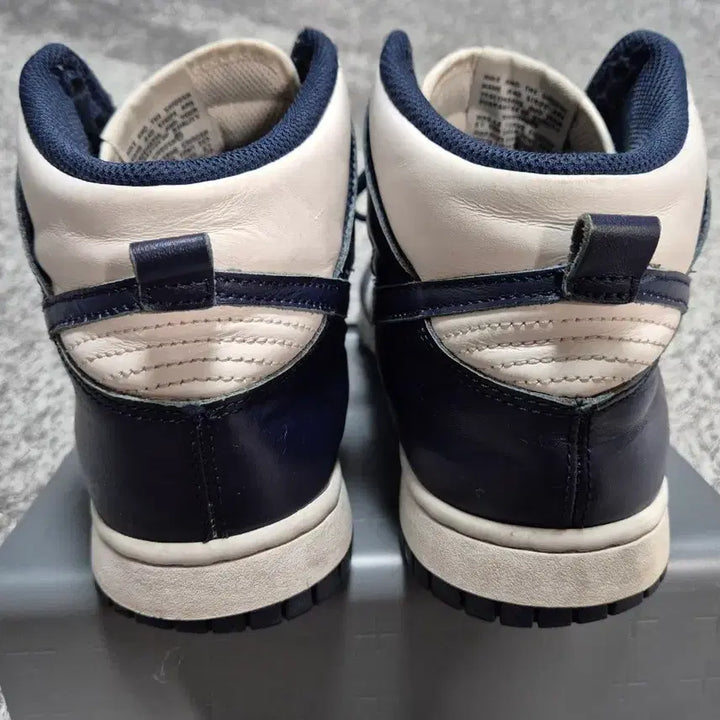 [BUNJANG] Nike Dunk High Retro Navy (275) / 나이키 덩크하이 레트로 네이비 275