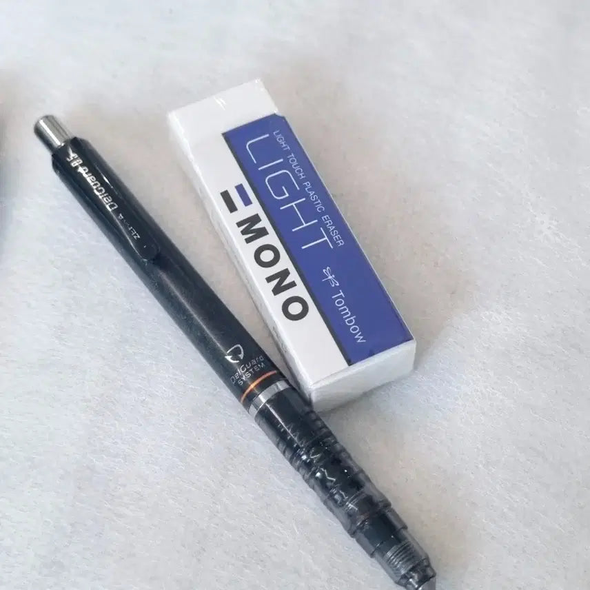 [BUNJANG] Zebra DelGuard 0.5 Mechanical Pencil + MONO Eraser Bundle Set / 제브라 델가드 샤프 + 모노 지우개
