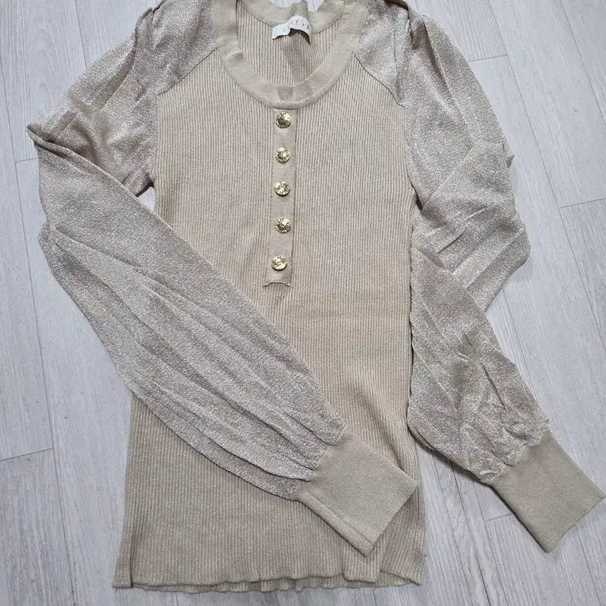 [BUNJANG] Egoist Knit Blouse / 에고이스트 블라우스