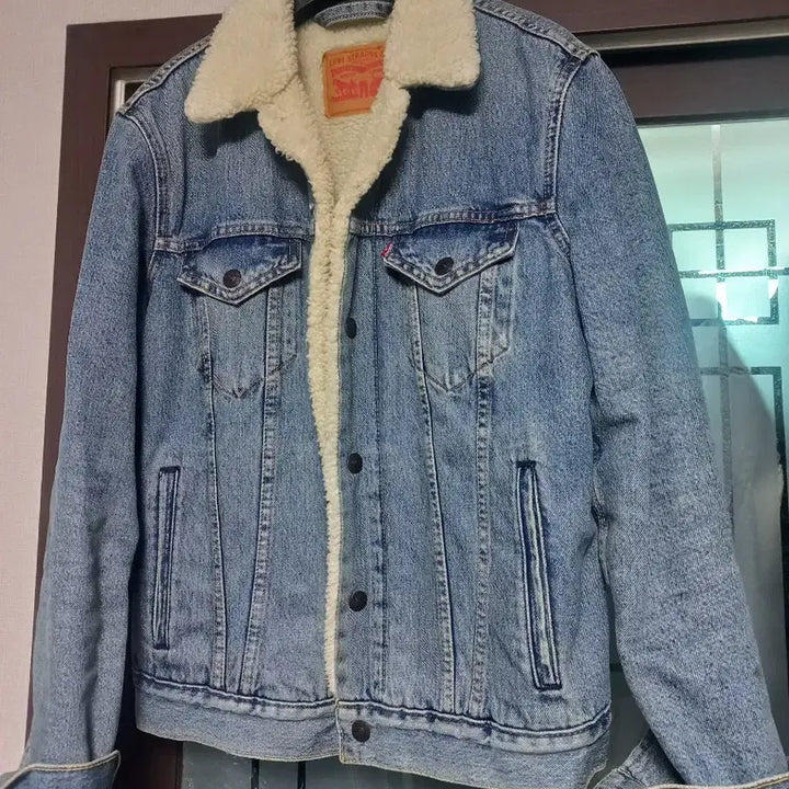 [BUNJANG] Levi's Sherpa Denim Jacket S / 리바이스 쉐르파 데님 자켓 S