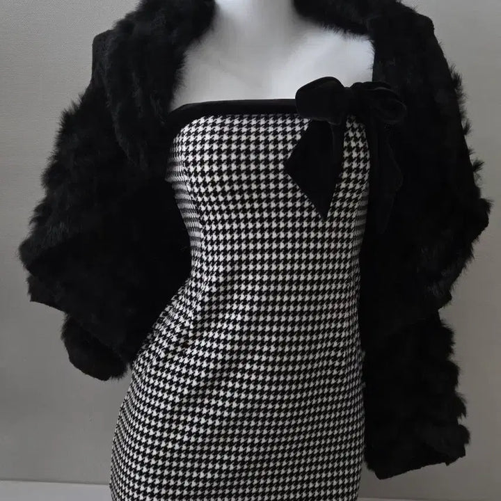[BUNJANG] Cecil McBee Black Midi Dress / Cecil McBee 세실맥비 블랙 미디원피스 갸루 오네갸루 고딕 고스