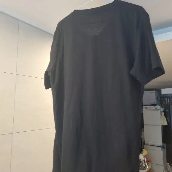 [BUNJANG] Balmain Black Printed Short Sleeve T-shirt / 발망 블랙 프린팅 반팔 티셔츠