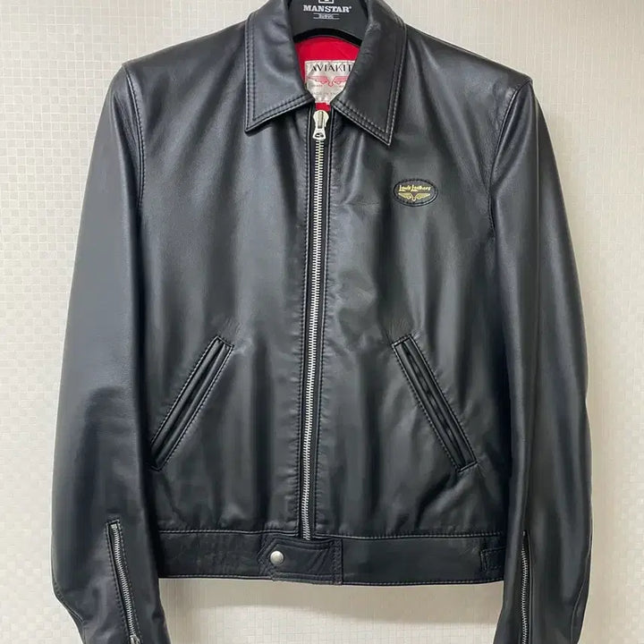 [BUNJANG] Lewis Leathers 60 Corsair R Black Cowhide Leather Jacket / 루이스레더 60커세어 R 블랙/  카우하이드