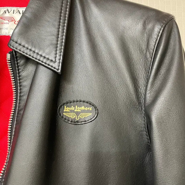 [BUNJANG] Lewis Leathers 60 Corsair R Black Cowhide Leather Jacket / 루이스레더 60커세어 R 블랙/  카우하이드