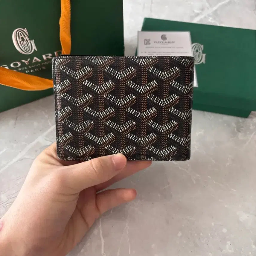 [BUNJANG] Goyard Victoire Bifold Wallet / (정품) 고야드 빅트와르 반지갑 블랙 풀박스