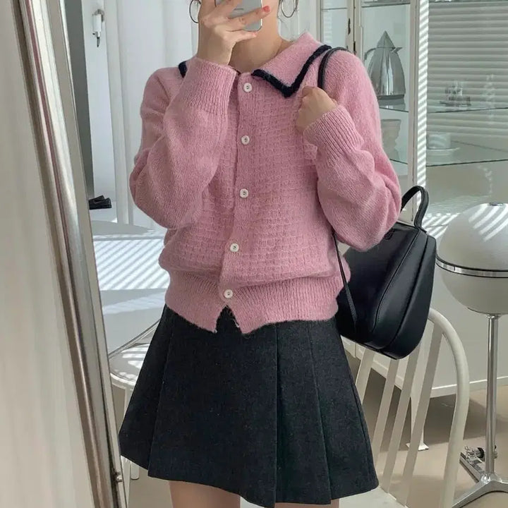 [BUNJANG] ILY:yO Pink Knit / 무료배송) 일리유 핑크 니트