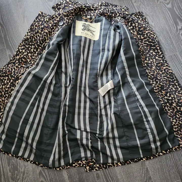 [BUNJANG] Burberry Leopard Trench Coat / 버버리 레오파드 트렌치코트