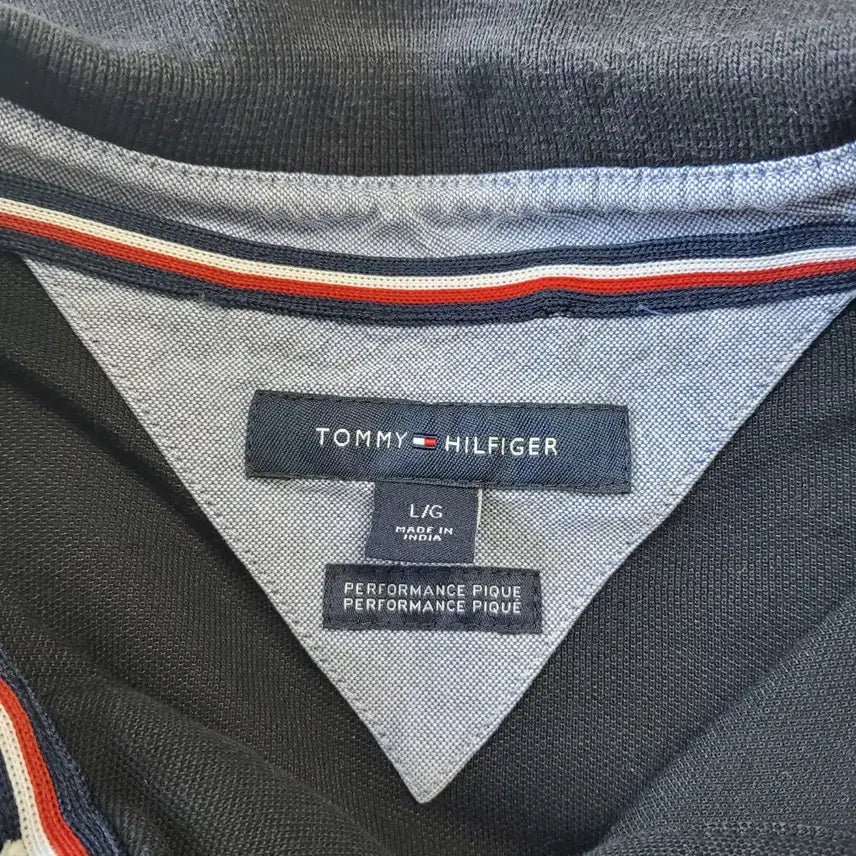[BUNJANG] Tommy Hilfiger Men's Polo Shirt L / 타미 힐피거 남성 반팔 카라티 PK 티셔츠 L 사이즈