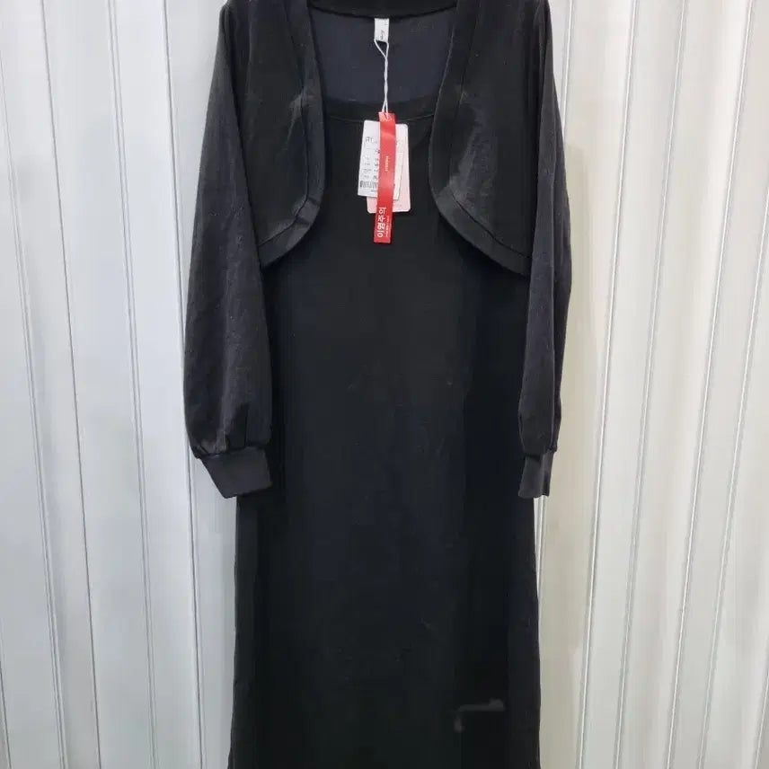 [BUNJANG] Black Long Dress / 새상품 블랙 롱 원피스