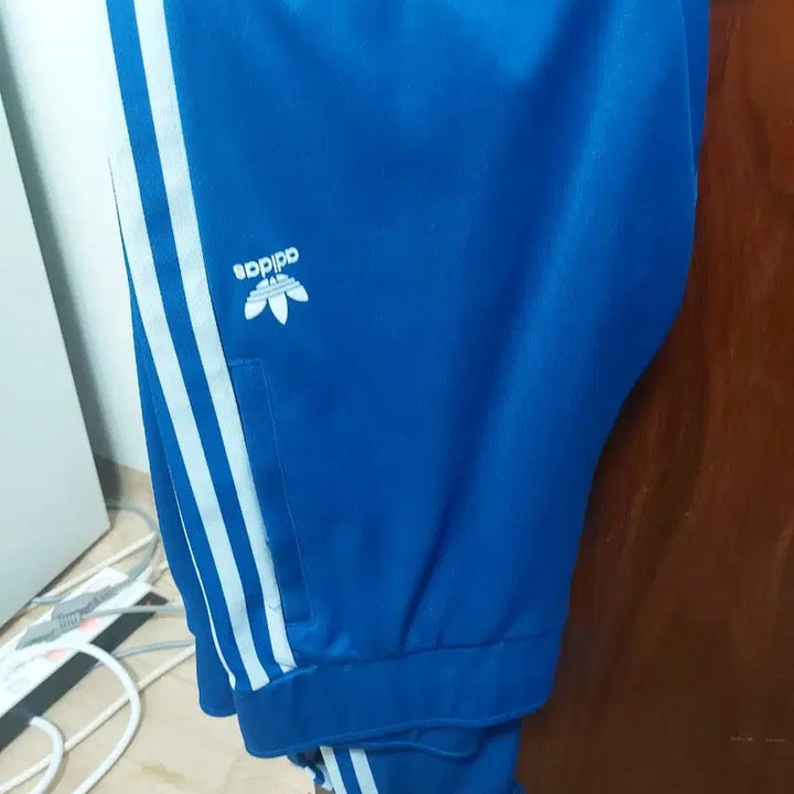 [BUNJANG] Adidas Training Set / 아디다스 파랑 삼선  트레이닝 세트