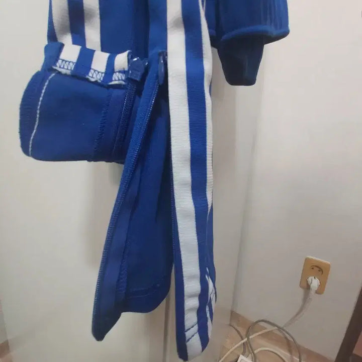 [BUNJANG] Adidas Training Set / 아디다스 파랑 삼선  트레이닝 세트