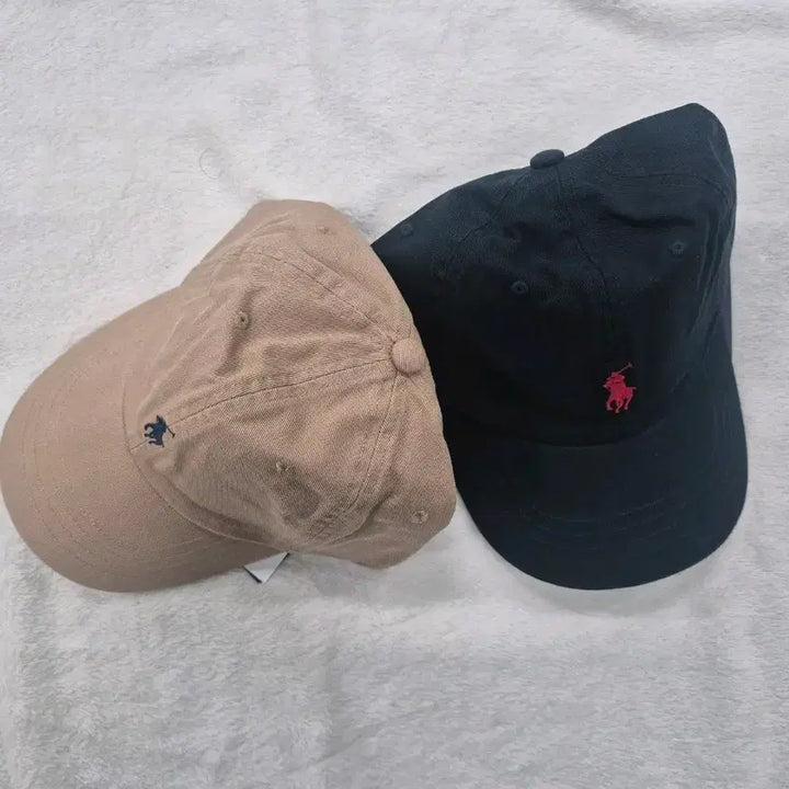[BUNJANG] Polo Ralph Lauren Ball Cap Beige/Black / 폴로 랄프로렌 볼캡 모자 베이지/블랙