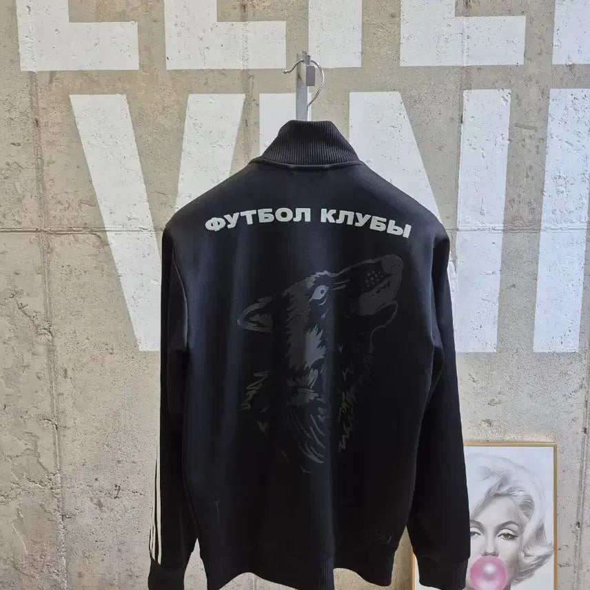 [BUNJANG] Adidas FC Caesar Logo Patch Track Top / Adidas아디다스 Fc 카이사르 로고 패치 트랙탑