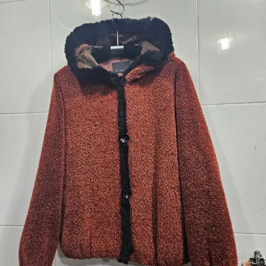 [BUNJANG] Hooded Jacket (55-66) / 모100%후드자켓(55~66)