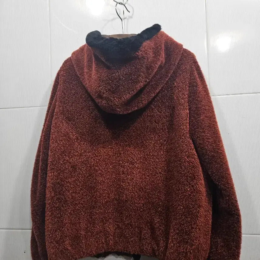 [BUNJANG] Hooded Jacket (55-66) / 모100%후드자켓(55~66)