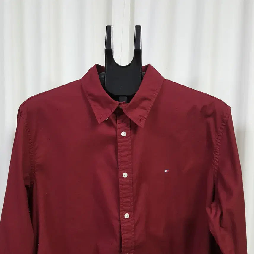 [SOLD OUT] 타미힐피거 남성 셔츠 와인 XL 오일장