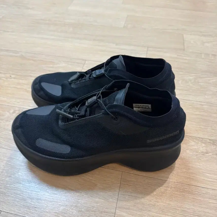 [BUNJANG] Salomon Comme des Garcons Sense Feel Platform Black 255 / 살로몬 꼼데가르송 센스필 플랫폼 블랙 255