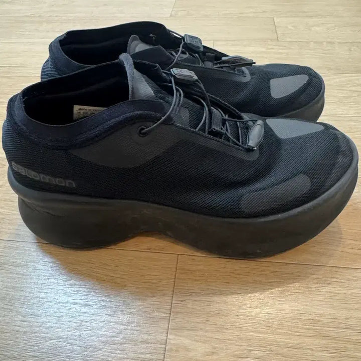 [BUNJANG] Salomon Comme des Garcons Sense Feel Platform Black 255 / 살로몬 꼼데가르송 센스필 플랫폼 블랙 255