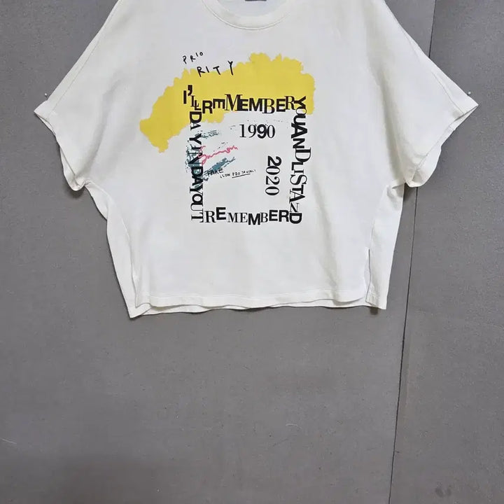 [BUNJANG] FF Boxy Fit T-shirt / 리스트 박시핏 티셔츠 FF  n2659