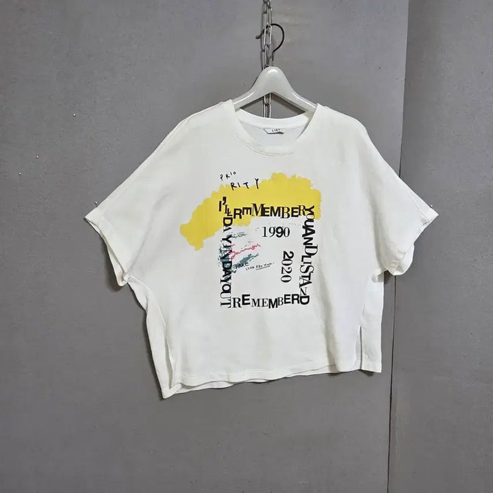 [BUNJANG] FF Boxy Fit T-shirt / 리스트 박시핏 티셔츠 FF  n2659