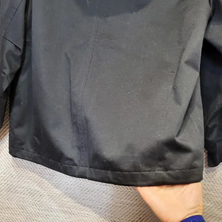 [BUNJANG] Studio Tomboy Black Hooded Coat / 새상품 스튜디오 톰보이 블랙 후드 코트