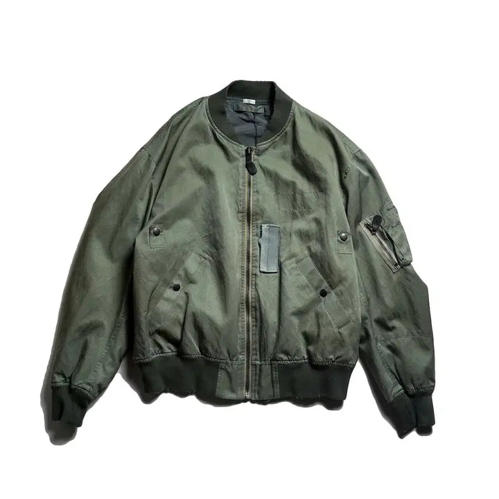 [BUNJANG] A.Presse 26SS Silk Flight Jacket / [1] 아프레쎄 26SS 실크 B-15C 플라이트 자켓
